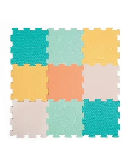 Ludi foam mat solid pastel tiles, from 0 months
