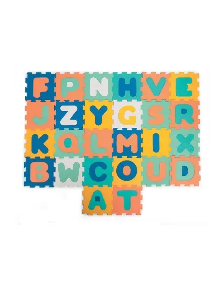 Ludi foam tile play mat 180x150 cm Letters from 10 months