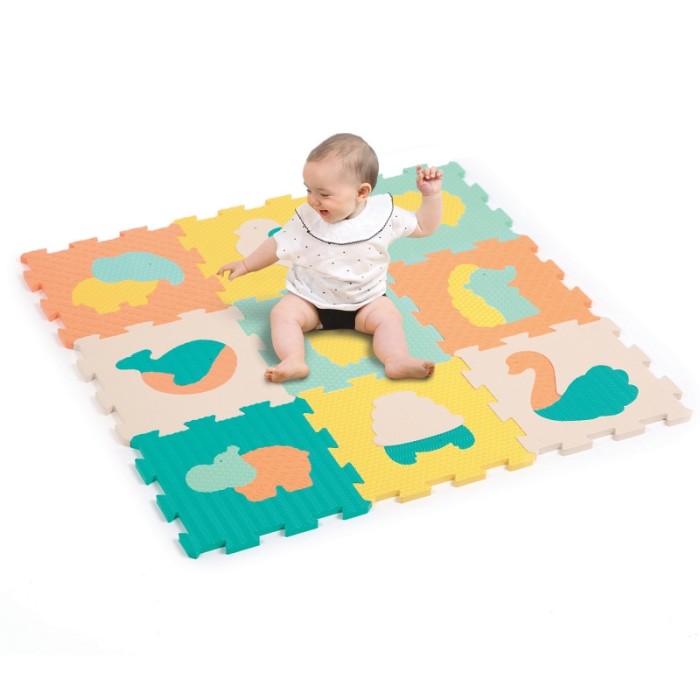 Ludi Dalles animaux Pastel 0m+ Talc et poudre - Ludi Maroc