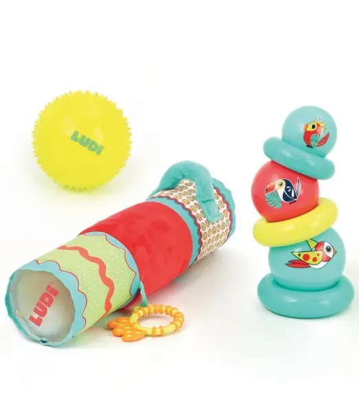 Ludi Coffret Sensoriel 6m+ Univers Bébé - Ludi Maroc