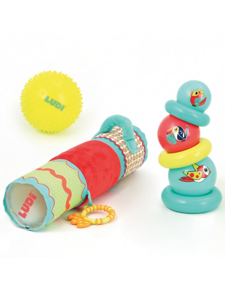 Ludi Coffret Sensoriel 6m+ Univers Bébé - Ludi Maroc