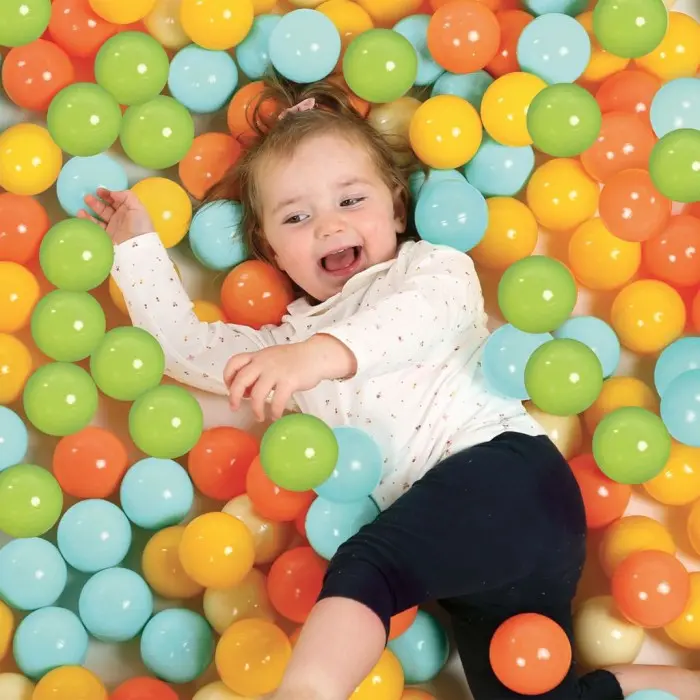 Ludi Lot de 60 Balles de Jeu Orange 6m+ Jouet - Ludi Maroc