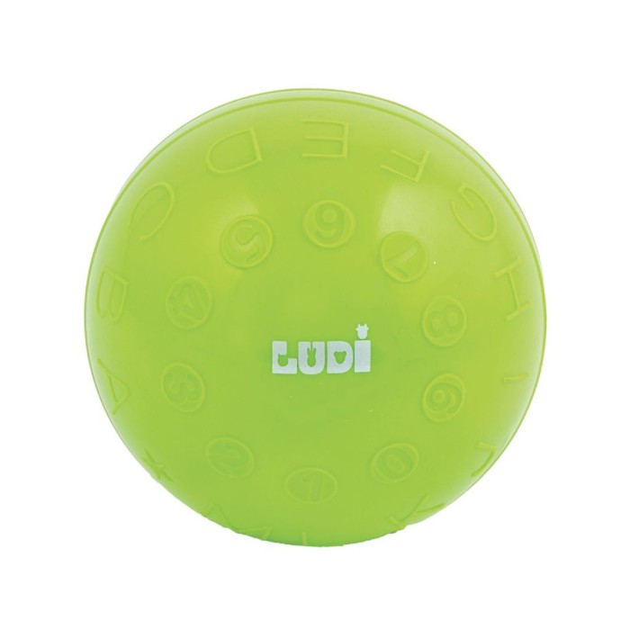 Ludi 3 Balles Sensorielles Jaune Vert Orange 6m+ Jouet - Ludi