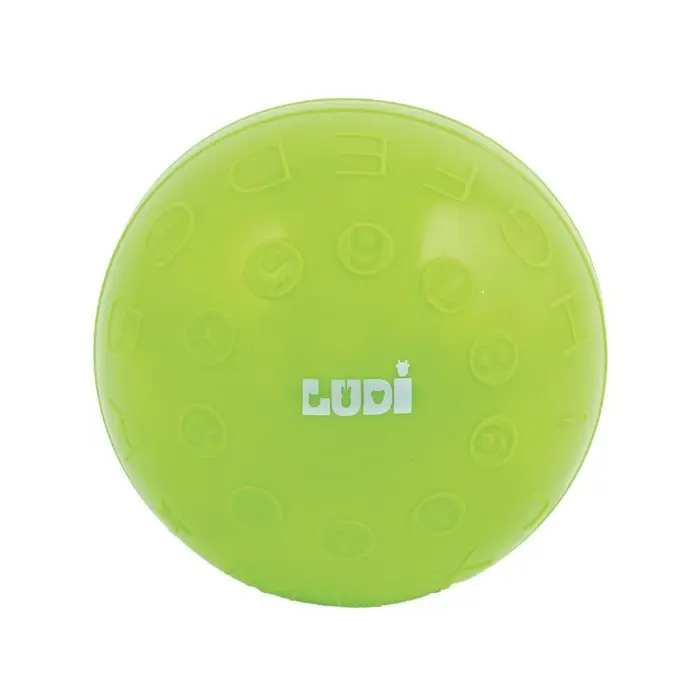 Ludi 3 Balles Sensorielles Jaune Vert Orange 6m+ Jouet - Ludi