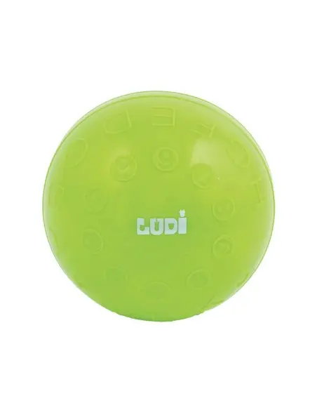 Ludi 3 Balles Sensorielles Jaune Vert Orange 6m+ Jouet - Ludi