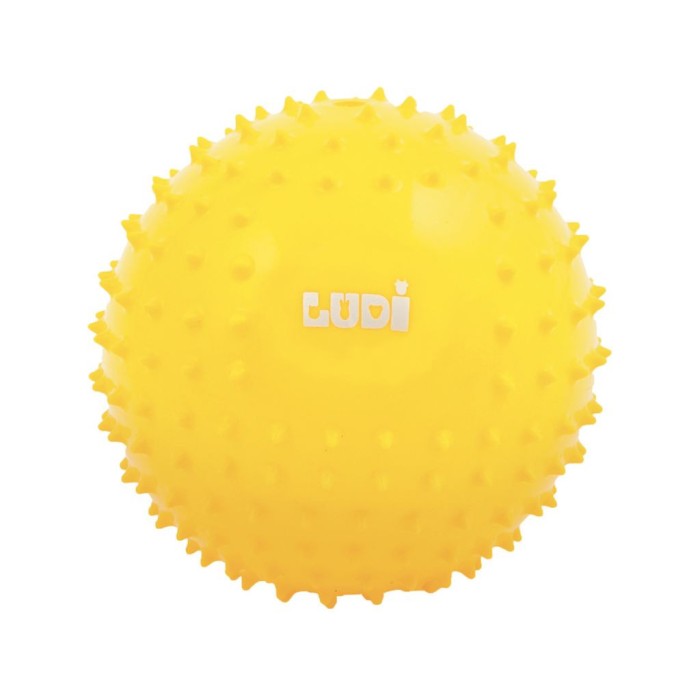 Ludi 3 Balles Sensorielles Jaune Vert Orange 6m+ Jouet - Ludi