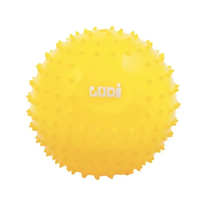 Ludi 3 Balles Sensorielles Jaune Vert Orange 6m+ Jouet - Ludi