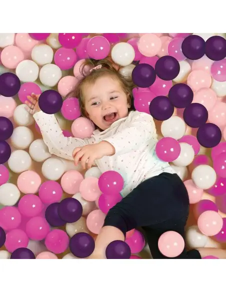 Ludi pack of 60 play balls Pink/Mauve from 6 months — photo 4
