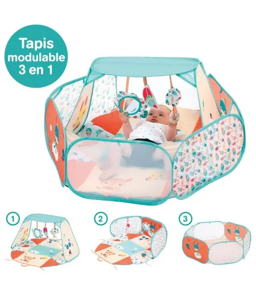 Ludi Tapis d'Eveil et d'Activité Modulable Tapis d'éveil - 2