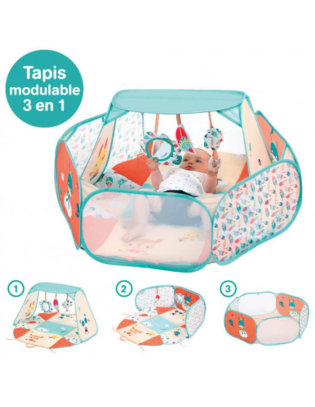 Ludi Tapis d'Eveil et d'Activité Modulable Tapis d'éveil -