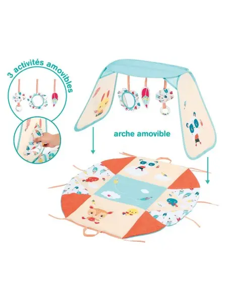 Ludi Tapis d'Eveil et d'Activité Modulable Tapis d'éveil -