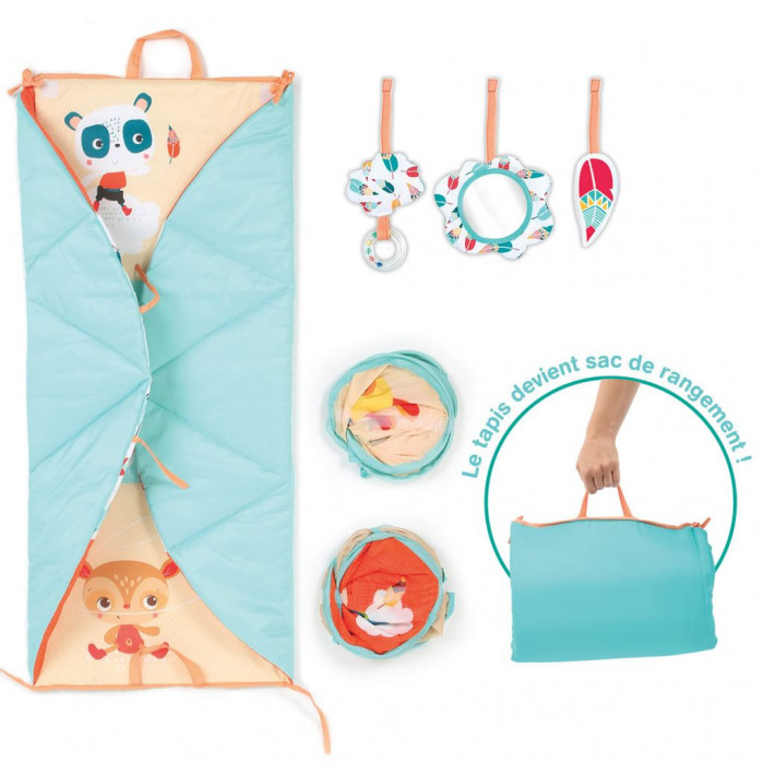 Ludi Tapis d'Eveil et d'Activité Modulable Tapis d'éveil -