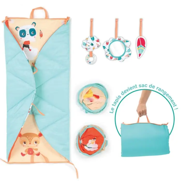 Ludi Tapis d'Eveil et d'Activité Modulable Tapis d'éveil -