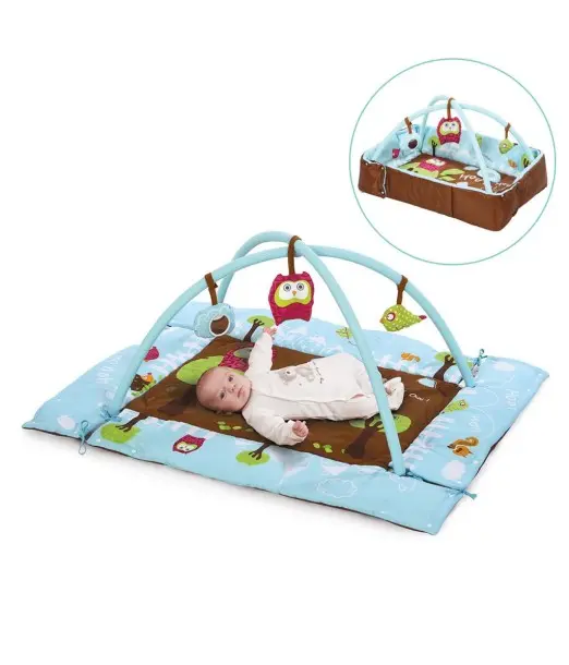 Tapis D' éveil Chouette Bleu LUDI Accueil - Ludi Maroc 2