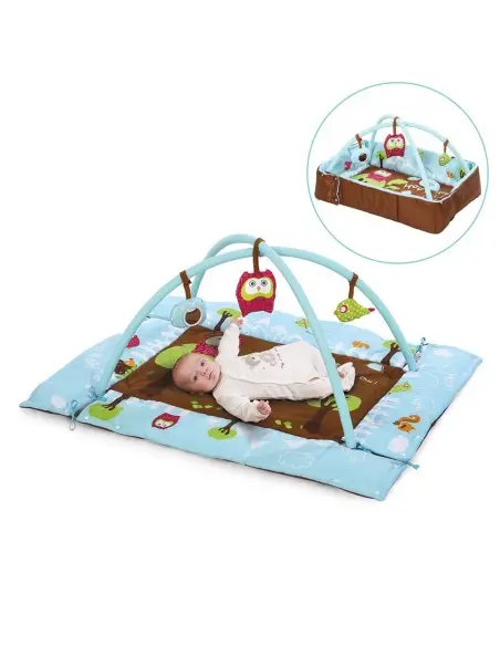 Tapis D' éveil Chouette Bleu LUDI Accueil - Ludi Maroc