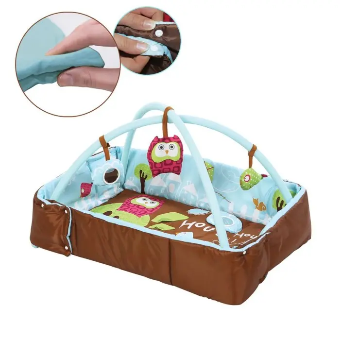 Tapis D' éveil Chouette Bleu LUDI Accueil - Ludi Maroc