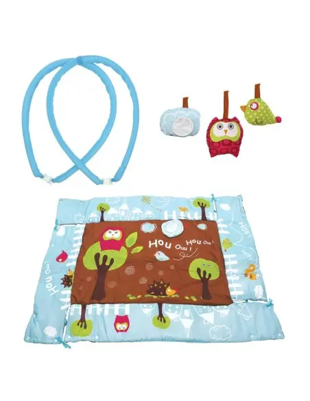 Tapis D' éveil Chouette Bleu LUDI Accueil - Ludi Maroc