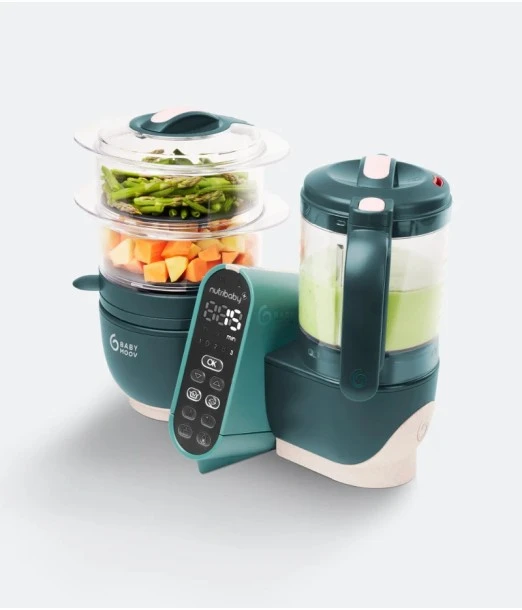 Baby food maker Nutribaby (+) Opal Green Babymoov 2