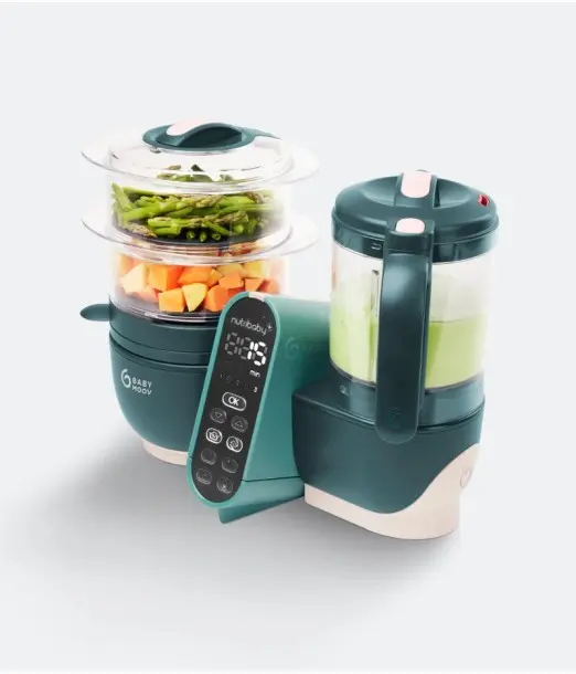 Robot Cuiseur Nutribaby (+) Opal Green Babymoov Robot cuiseur 2