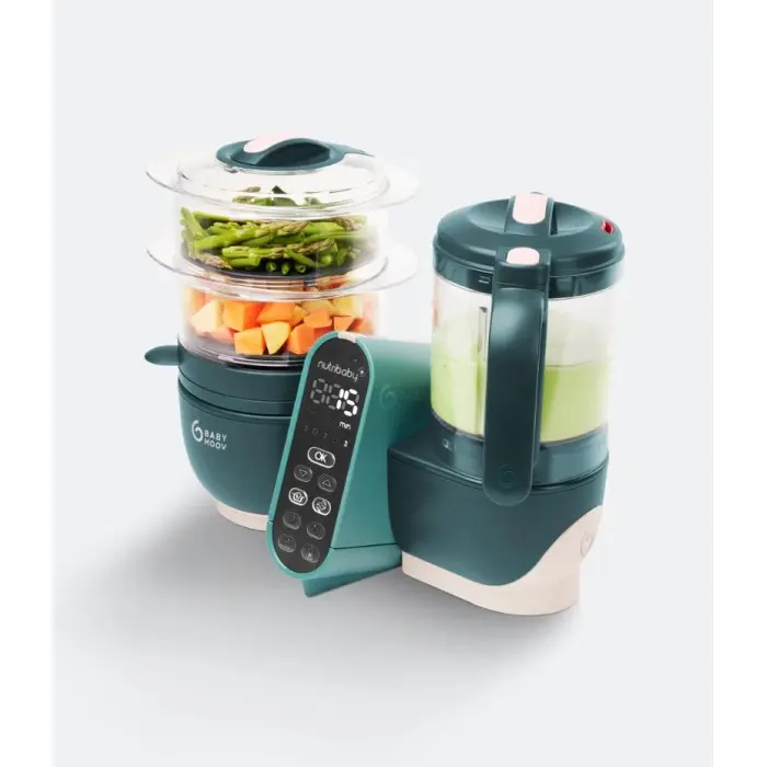 Robot Cuiseur Nutribaby (+) Opal Green Babymoov Robot cuiseur 