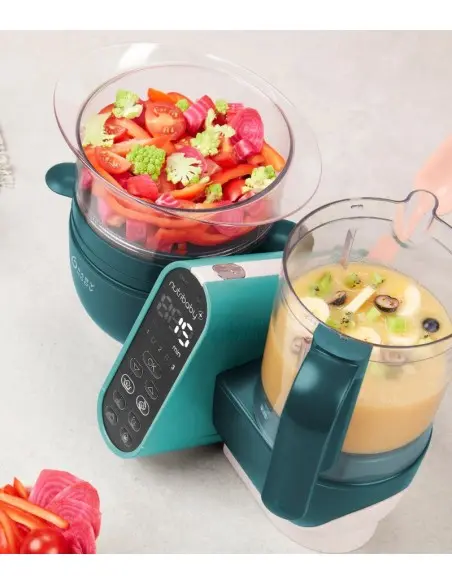 Robot Cuiseur Nutribaby (+) Opal Green Babymoov Robot cuiseur 