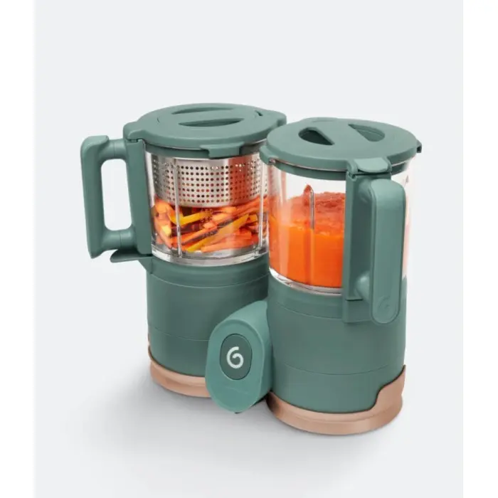 Robot Cuiseur Nutribaby Glass Green Forest Babymoov Robot