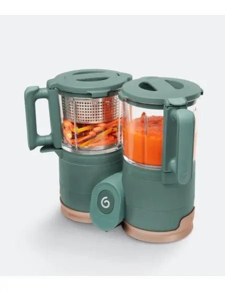 Cooking robot Nutribaby Glass Green Forest Babymoov — photo 4