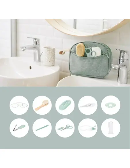 Babymoov Matcha toiletry and care kit, 10 accessories — photo 3