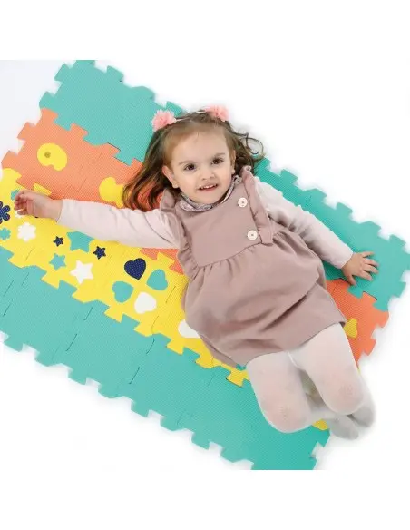 Ludi Coffret D'activités Tapis Quille Formes 10m+ Jouet - Ludi