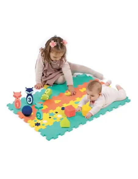 Ludi Coffret D'activités Tapis Quille Formes 10m+ Jouet - Ludi
