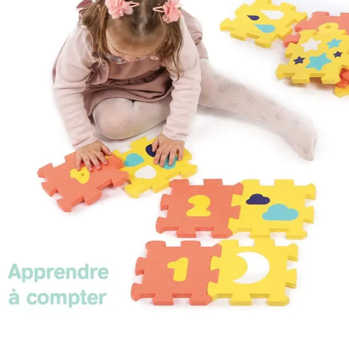 Ludi Coffret D'activités Tapis Quille Formes 10m+ Jouet - Ludi