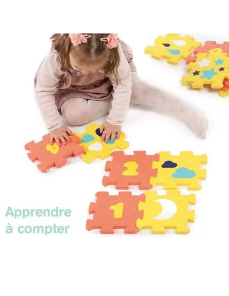 Ludi Coffret D'activités Tapis Quille Formes 10m+ Jouet - Ludi