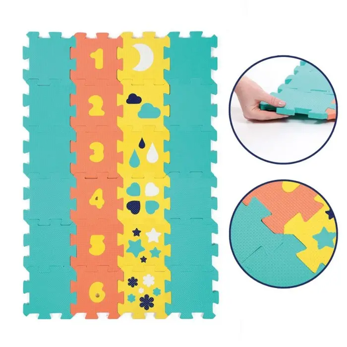 Ludi Coffret D'activités Tapis Quille Formes 10m+ Jouet - Ludi