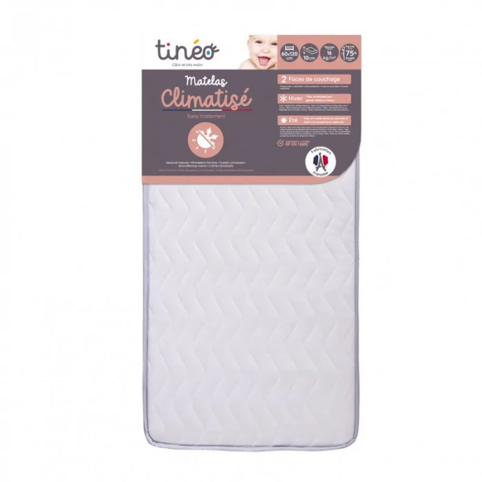 Matelas climatisé Tinéo 60x120cm Matelas - Tinéo Maroc