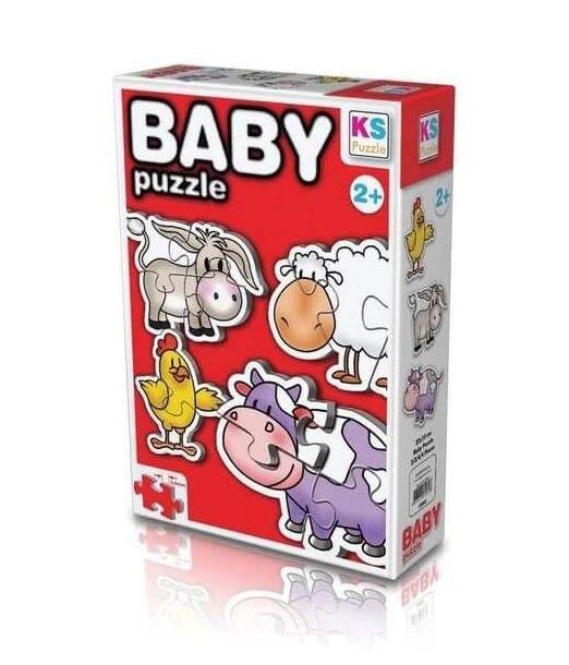 Baby jigsaw Farm Animals from 2 years