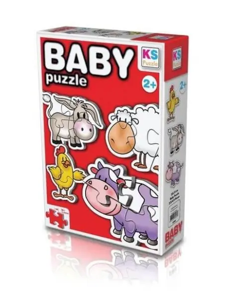 Baby jigsaw Farm Animals from 2 years