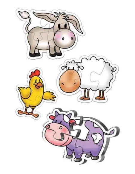 Baby Puzzle Farm Animals 2ans+ Puzzle - Maroc