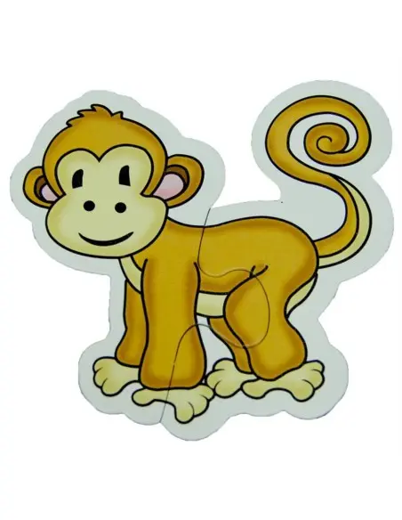 Baby jungle animals puzzle from 2 years — photo 5