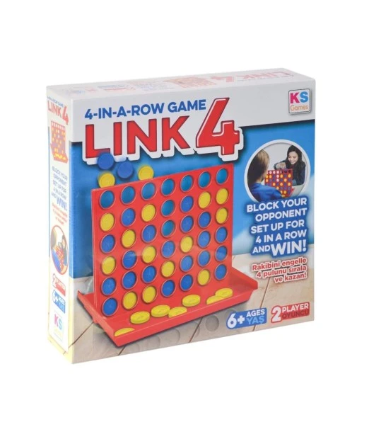 Link 4 board game for children from 6 years