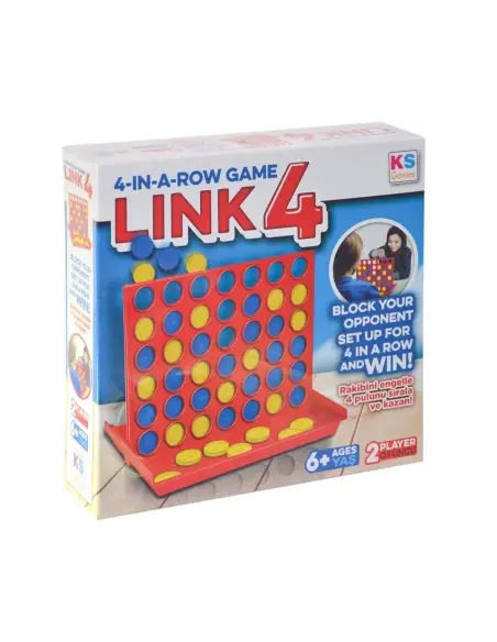 Link 4 board game for children from 6 years