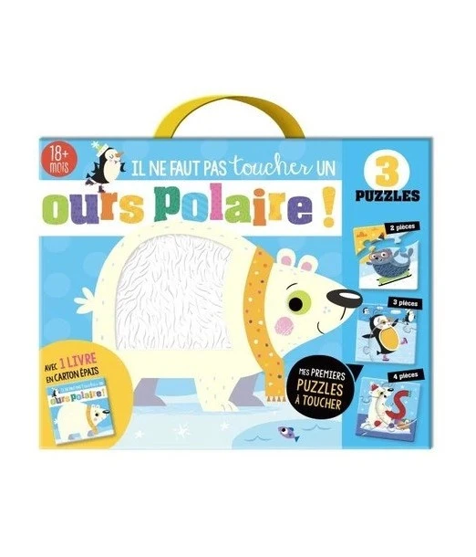 Don't touch a polar bear! With 3 puzzles