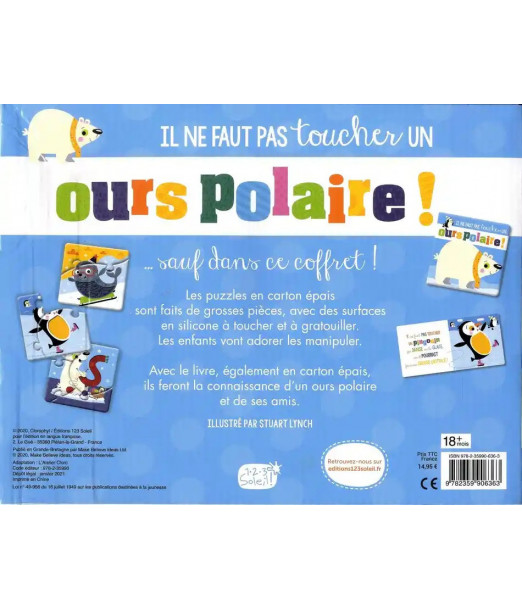 Il ne faut pas toucher un ours polaire! Avec 3 puzzles Puzzle 2