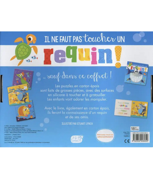 Il ne faut pas toucher un requin! Le livre avec 3 puzzles 2