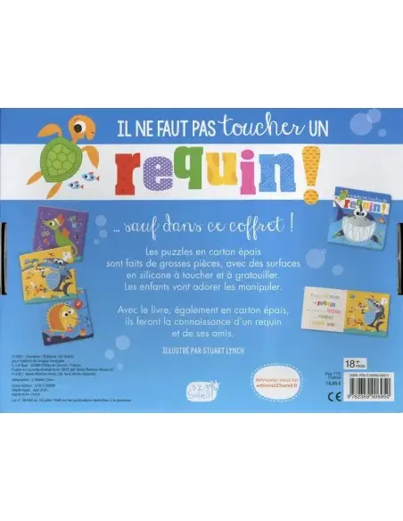 Don't touch a shark! The book with 3 puzzles — photo 2