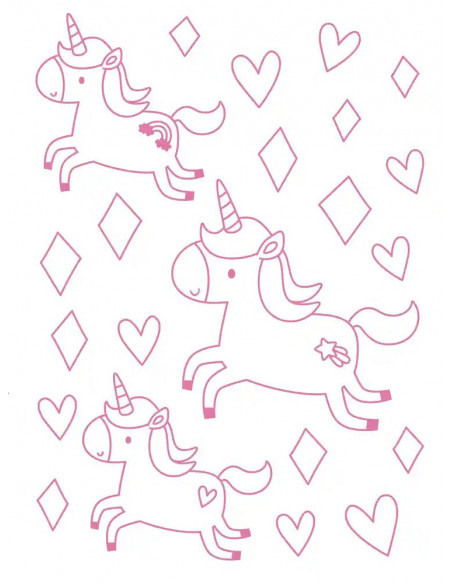 Mon squishy licorne à colorier - Livre de coloriages avec 1