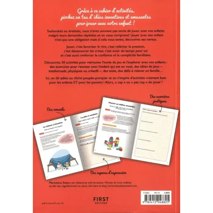 Le cahier Jouer avec son enfant Lecture - Maroc