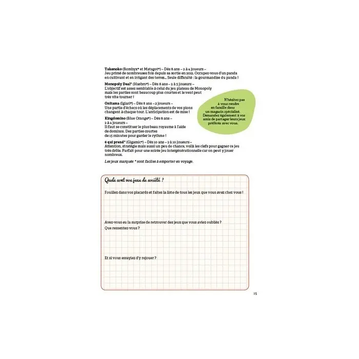 Le cahier Jouer avec son enfant Lecture - Maroc