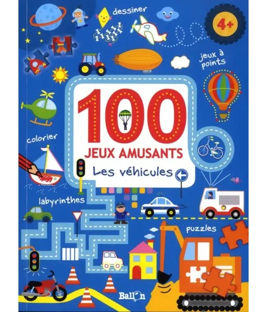 100 Fun games - Vehicles from 4 years