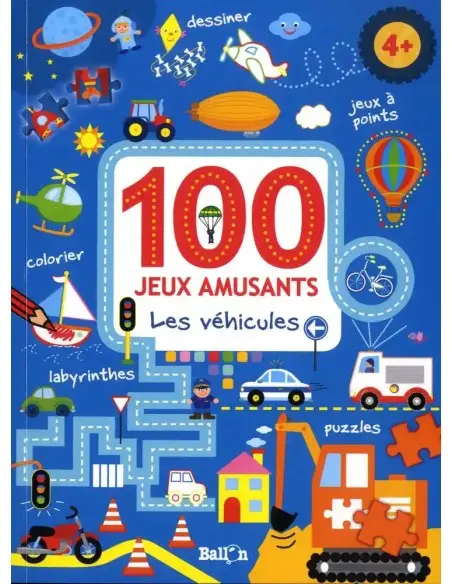 100 Fun games - Vehicles from 4 years