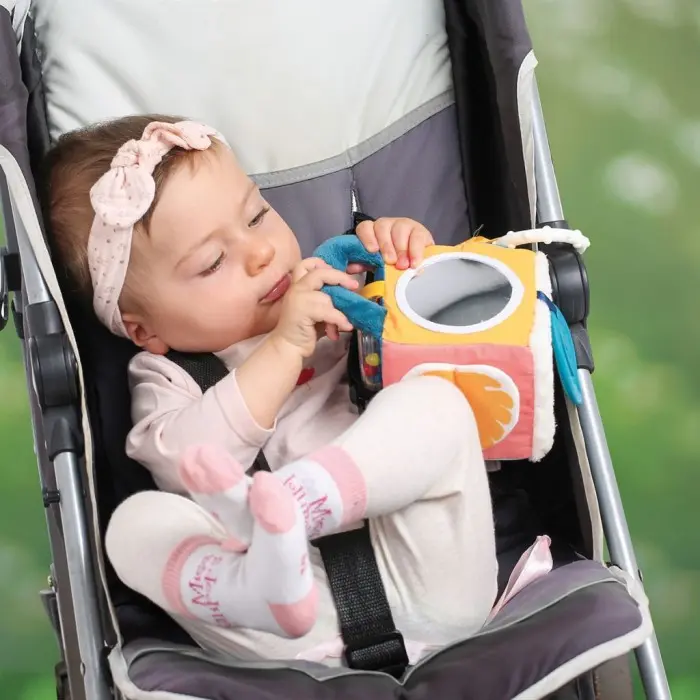 Ludi Cube d’éveil en tissu 3m+ Jouet - Ludi Maroc